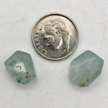 Load image into Gallery viewer, Wow! Aquamarine Faceted Strand | 21x14x7-10x10x5mm | Blue | Nugget | 28 Beads | - PremiumBead Alternate Image 8