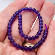 Load image into Gallery viewer, Royal Natural 4mm Amethyst Round Bead Strand 109390