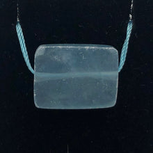 Load image into Gallery viewer, 1 Unique Aquamarine Rectangle Pendant Bead | 20x15x5mm | Blue | 1 Bead | 008058 - PremiumBead Alternate Image 4