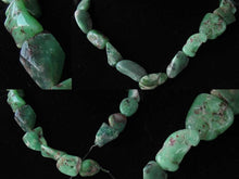 Load image into Gallery viewer, 377cts Designer Chrysoprase Nugget Bead Strand 110138E - PremiumBead Primary Image 1