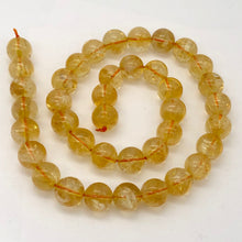 Load image into Gallery viewer, Citrine Stone Half Strand Round | 10mm | Gold | 18 Bead(s)