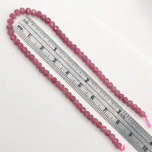 Load image into Gallery viewer, Tourmaline Faceted Roundel Beads | 4x3mm | Pink | 20 Bead(s)