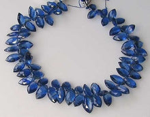 Load image into Gallery viewer, 92cts AAA Kyanite Faceted Briolette Bead Strand 109918A - PremiumBead Primary Image 1