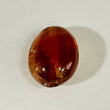Load image into Gallery viewer, 1 Finest AAA Hessonite Red Garnet 9 to 10mm Bead 1227E