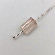 Load image into Gallery viewer, 4.6cts Morganite Pink Beryl Hexagon Cylinder Bead | 10.5x6mm | 1 Bead | 3863F - PremiumBead Alternate Image 3