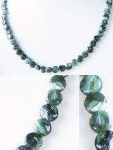 Load image into Gallery viewer, Siberia Russian Seraphinite Coin Bead (34 Beads) 8 inch Strand 10499HS - PremiumBead Alternate Image 3