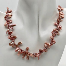Load image into Gallery viewer, Ballerina Pink Keishi FW Pearl Strand | 15x6x3mm | Rose | Keishi | 80+ pearls | - PremiumBead Alternate Image 2