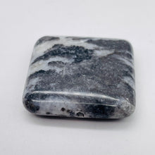 Load image into Gallery viewer, 1 Bead of Black & White Zebra Agate Pendant Beads 008615