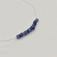 Load image into Gallery viewer, Fabulous Indigo Iolite Faceted Roundel Beads | 18 Beads | 3x2-2.5mm | 005037 - PremiumBead Alternate Image 8