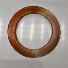 Load image into Gallery viewer, Carnelian Agate Picture Frame Bead | 37x3.5mm | Orange | 23mm opening