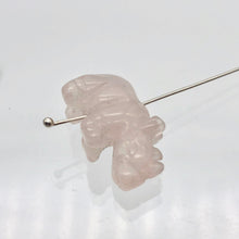 Load image into Gallery viewer, 2 Rose Quartz Hand Carved Rhinoceros Beads, 21x13x10mm, Pink 009275RQ | 21x13x10mm | Pink - PremiumBead Alternate Image 3
