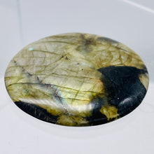 Load image into Gallery viewer, Magical Green Patterned Labradorite Pendant Bead | Green Clear | 45mm |