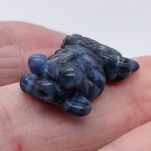 Load image into Gallery viewer, Swimmin' Hand Carved Sodalite Goldfish Bead Figurine