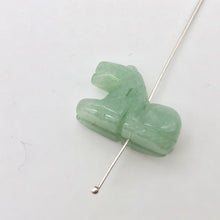 Load image into Gallery viewer, 2 Trusty Carved Aventurine Horse Pony Beads - PremiumBead Alternate Image 4
