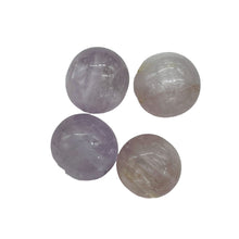 Load image into Gallery viewer, Chatoyant Pale Pink Orchid Faceted Kunzite Beads | 9mm | 4 Beads |