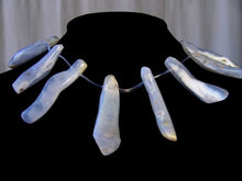 Load image into Gallery viewer, 604cts Natural Blue Chalcedony Bead Strand 110510E - PremiumBead Alternate Image 2