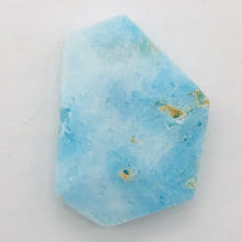 Load image into Gallery viewer, 70cts Druzy Natural Hemimorphite Pendant Bead | Blue | 35x27x9mm | 1 Bead |