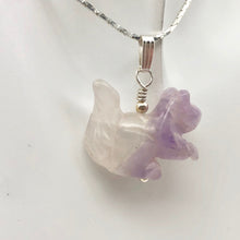 Load image into Gallery viewer, Just Nuts! Bi-Colored Amethyst Squirrel and Sterling Silver Pendant 509279AMS - PremiumBead Alternate Image 7
