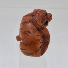Load image into Gallery viewer, Hand Carved Signed Fierce Tiger Boxwood Netsuke - PremiumBead Alternate Image 3