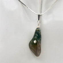 Load image into Gallery viewer, Lily! Fancy Jasper Carved Flower Sterling Silver Pendant | 2" Long | Purple | - PremiumBead Alternate Image 5