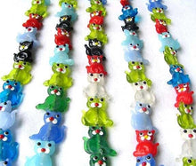 Load image into Gallery viewer, 5 Glass Lampwork Kitty Cat Sitting Beads 8664 - PremiumBead Alternate Image 2