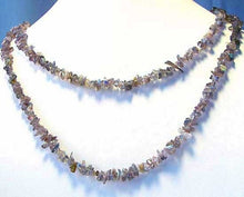 Load image into Gallery viewer, SHIMMERING! Labradorite NUGGET Bead 32" NECKLACE - PremiumBead Primary Image 1