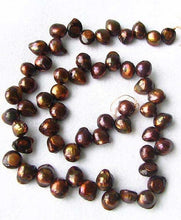 Load image into Gallery viewer, Hot Cocoa Chocolate Pearl Blister Strand 108896 - PremiumBead Primary Image 1