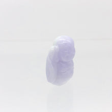 Load image into Gallery viewer, 23cts Hand Carved Buddha Lavender Jade Pendant Bead | 20.5x14.5x9.5mm | Lavender - PremiumBead Alternate Image 5