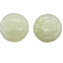 Load image into Gallery viewer, 2! Carved New Jade Long Life Dragon Beads