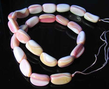 Load image into Gallery viewer, Pink Conch Shell Fold Bead 8" Strand | Pink | 14x7x8mm-17x10x9mm | 13 beads - PremiumBead Alternate Image 2