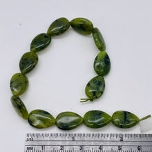 Load image into Gallery viewer, Gemmy Briollete Nephrite Jade 8 inch Bead Strand 10264HS