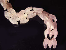 Load image into Gallery viewer, 2 Hand Carved Natural Rose Quartz Bat Beads | 21x16x5mm | Pink - PremiumBead Alternate Image 2