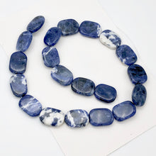 Load image into Gallery viewer, Sensational! Natural Sodalite Bead Strand | 20 Beads |17x15x5mm to 20x15x5mm | - PremiumBead Primary Image 1