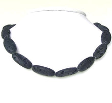 Load image into Gallery viewer, Dawn of Creation Lava 25x12mm Oval Bead Strand 108719 - PremiumBead Primary Image 1
