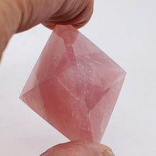 Load image into Gallery viewer, Rose Quartz Double Pyramid | 47x43mm | Pink | 1 Display Specimen |