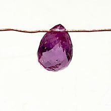 Load image into Gallery viewer, AAA Natural Brilliant Pink Sapphire Briolette Bead | 6.5x4mm | .72ct | Pink|