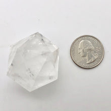Load image into Gallery viewer, Quartz Crystal Icosahedron Sacred Geometry Crystal |Healing Stone|38mm or 1.5&quot;| - PremiumBead Alternate Image 3
