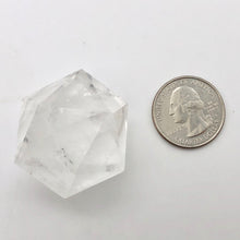 Load image into Gallery viewer, Quartz Crystal Icosahedron Sacred Geometry Crystal |Healing Stone|38mm or 1.5"| - PremiumBead Alternate Image 3