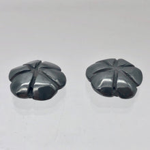 Load image into Gallery viewer, Bloomin' 2 Carved Hematite Rose Flower Beads | 21x7mm | Graphite | 9290HM - PremiumBead Alternate Image 8