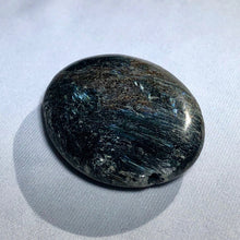 Load image into Gallery viewer, 2 Rare Black/Blue Pietersite 40mm Pendant Beads 9590 - PremiumBead Primary Image 1