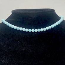 Load image into Gallery viewer, Natural Hemimorphite Round Faceted Beads | 5mm | Blue | 76 Bead(s)