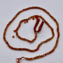 Load image into Gallery viewer, Sunstone Strand Round Beads | 3 mm | Orange | 150 Beads |