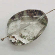 Load image into Gallery viewer, Lodalite Quartz Oval Pendant Figurine Bead | Clear Included|1 Bead| 32x23x14 mm|