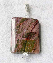 Load image into Gallery viewer, Sacred Geometry Red Devil Jasper & Quartz Pendant 7119J - PremiumBead Alternate Image 2