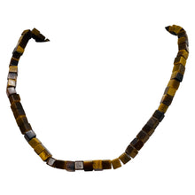 Load image into Gallery viewer, Wildly Exotic Tigereye Cube Bead 16 inch Strand | 6mm | Gold/Bronze | 109473