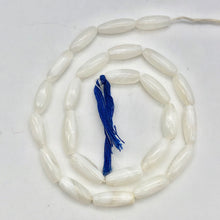 Load image into Gallery viewer, White Onyx 12x5mm to 14x6mm Rice Bead 15 inch Strand - PremiumBead Alternate Image 2