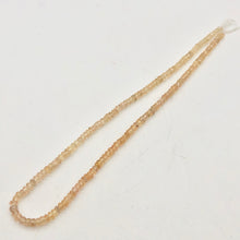 Load image into Gallery viewer, Natural Imperial Topaz Faceted 3mm Roundel Bead 11 inch strand - PremiumBead Alternate Image 7