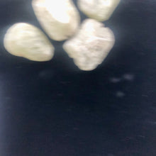 Load image into Gallery viewer, 1 Chatoyant Pale Green Kunzite Faceted Nugget Bead 3363A
