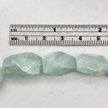 Load image into Gallery viewer, Wow! Aquamarine Faceted Beads | 22x11x10 to 14x11x7 | Blue | Nugget | 2 Beads | - PremiumBead Alternate Image 5
