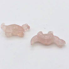 Load image into Gallery viewer, Dinosaur 2 Carved Rose Quartz Diplodocus Beads | 25x11.5x7.5mm | Pink - PremiumBead Alternate Image 11